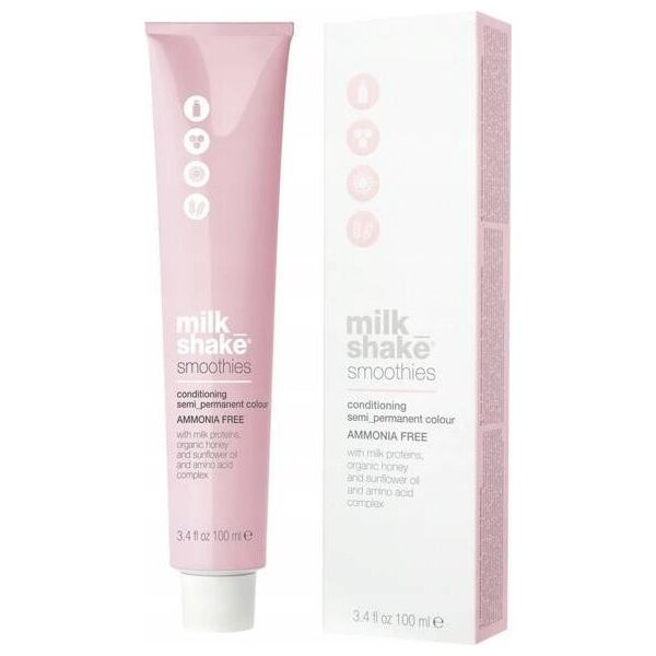 Milk Shake Milk Shake, Smoothies, Ammonia-Free, Semi-Permanent Hair Dye, 5.775VV Light Intense Violet Brown, 100 ml For Women