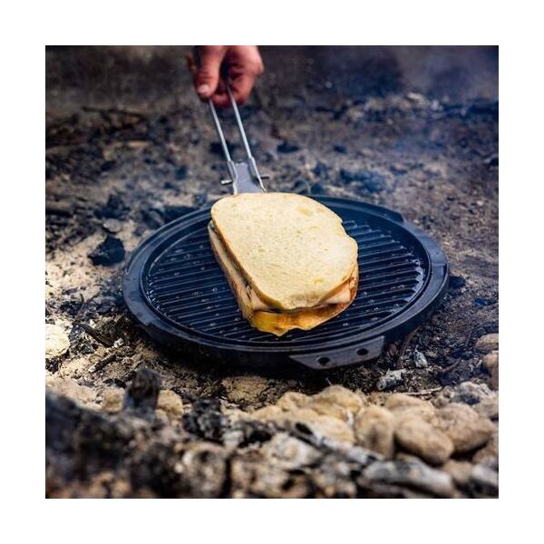 Patelnia GSI Outdoors Guidecast Griddle Round Griddle  254mm [10"]