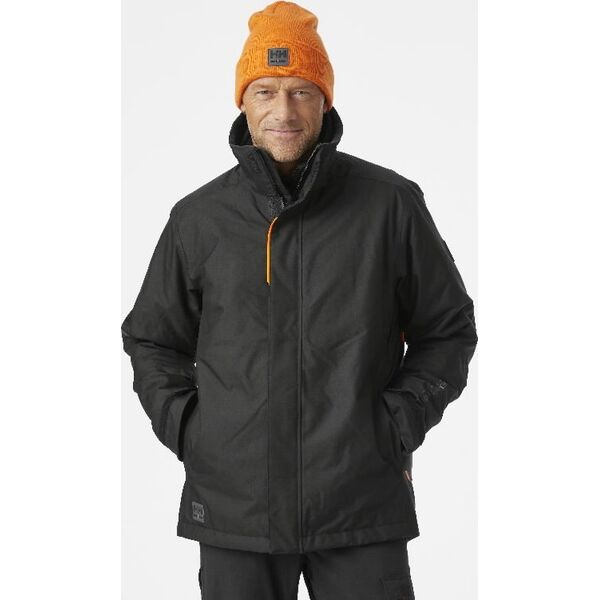Ανδρικό μπουφάν Helly Hansen Χειμερινό μπουφάν HELLY HANSEN Kensington, μαύρο 3XL 13768204 7040058403784