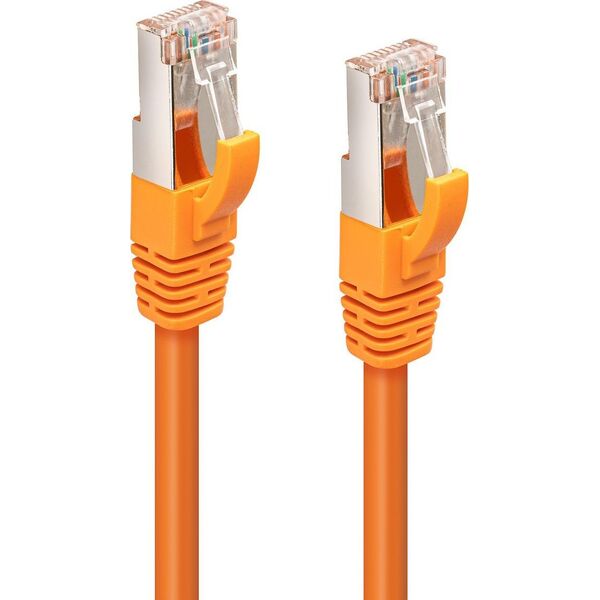 MicroConnect CAT6A S/FTP 7.5m Orange LSZH