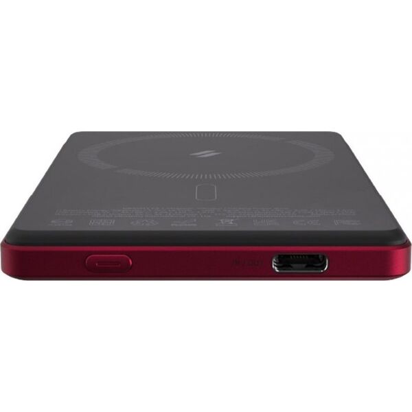 Adam Elements Powerbank Adam Elements Gravity C5 - μαγνητικό ασύρματο powerbank 5000 mAh κόκκινο - Εγγύηση ασφάλειας. Απλές δόσεις. Δωρεάν αποστολή από 170 PLN. 13673458 4710343474340