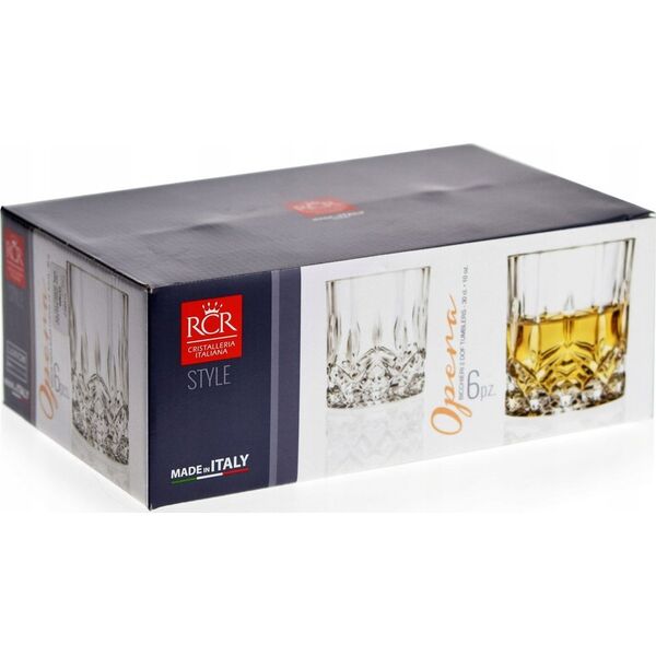 Rcr Glasses Set Opera 6 Pcs., 300 Ml