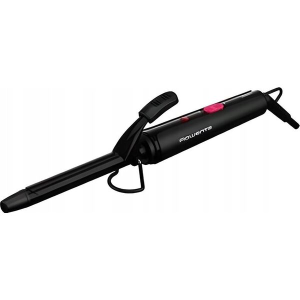 Rowenta CF2133F0 urządzenie do stylizacji włosów Lokówka Ciepły Czarny, Różowy 25 W