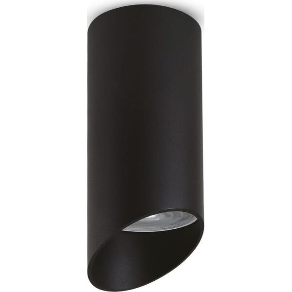 Oprawa natynkowa / tuba Maclean, punktowa, okrągła, aluminiowa, GU10, 55x130mm, kolor czarny, MCE360 B