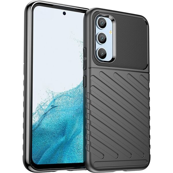 Hurtel Thunder Case etui do Samsung Galaxy A54 5G silikonowy pancerny pokrowiec czarne