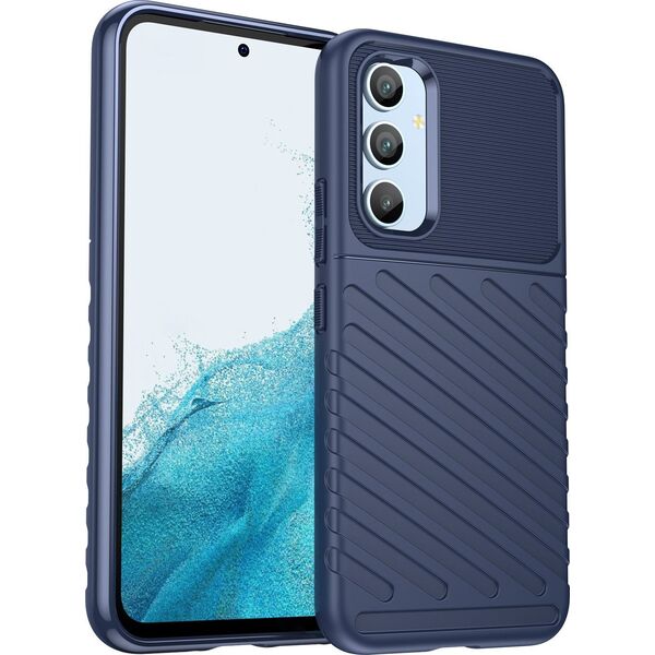 Hurtel Thunder Case etui do Samsung Galaxy A54 5G silikonowy pancerny pokrowiec niebieskie