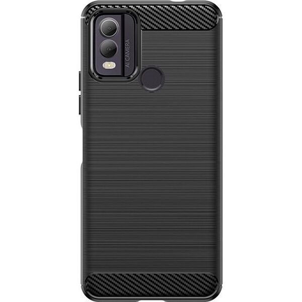 Hurtel Etui silikonowe Carbon Case do Nokia C22 - czarne