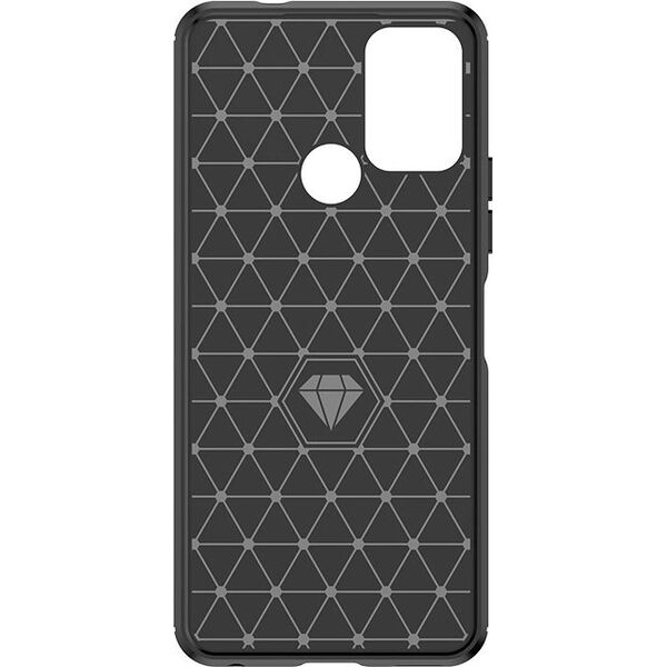 Hurtel Etui silikonowe Carbon Case do Nokia C22 - czarne