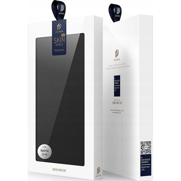 Dux Ducis Etui Dux Ducis Skin Pro na Sony Xperia 10 VI z klapką i miejscem na kartę - czarne