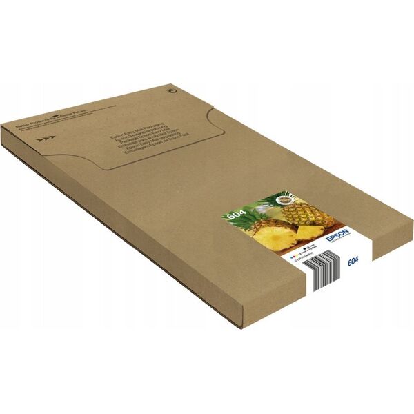 Epson Epson 604 Multipack Easy Mail Packaging - 4er-Pack - XL - Schwarz, Gelb, Cyan, Magenta - original - Blisterverpackung - Tintenpatrone - fur Expression Home XP-2200, 2205, 3200, 3205, 4200, 4205, WorkForce WF-2910, 2930, 2935, 2950