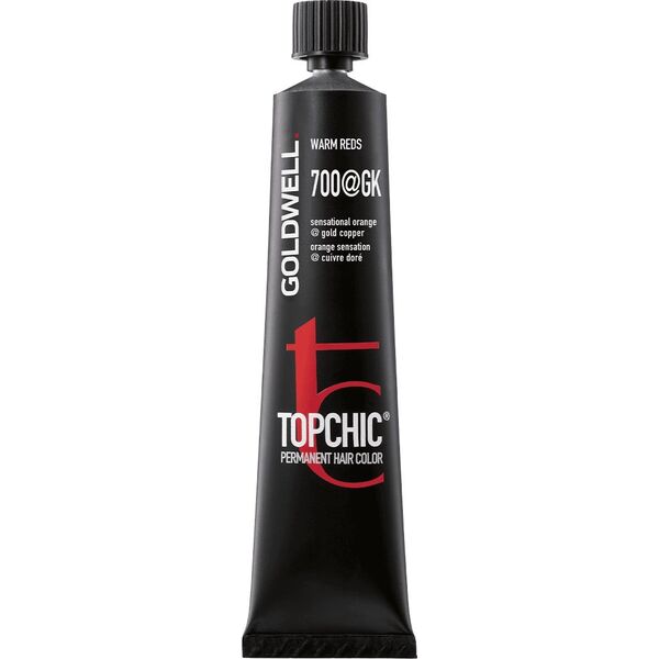 Goldwell, TopChic, Permanent Hair Dye, 7OO@GK Warm Reds, 60 ml For Women