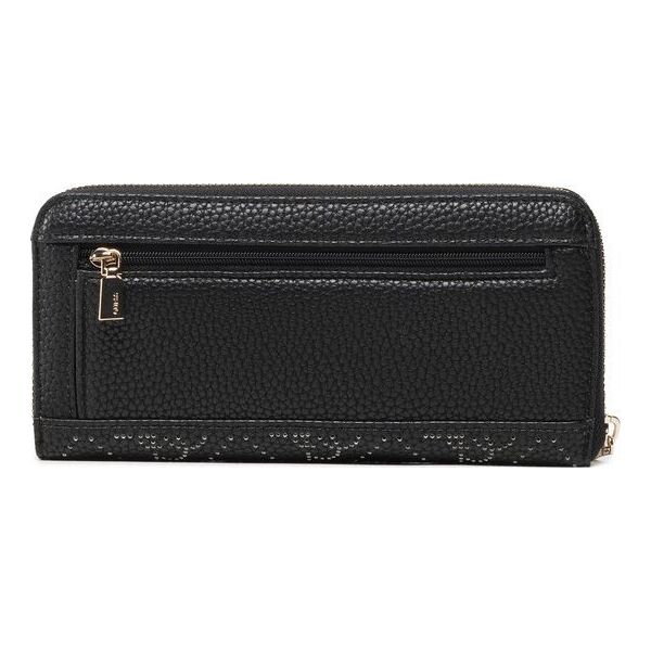 Guess, Amara, Textile Wallet, 4G Logo, SWSG6995460, Black, For Women For Women