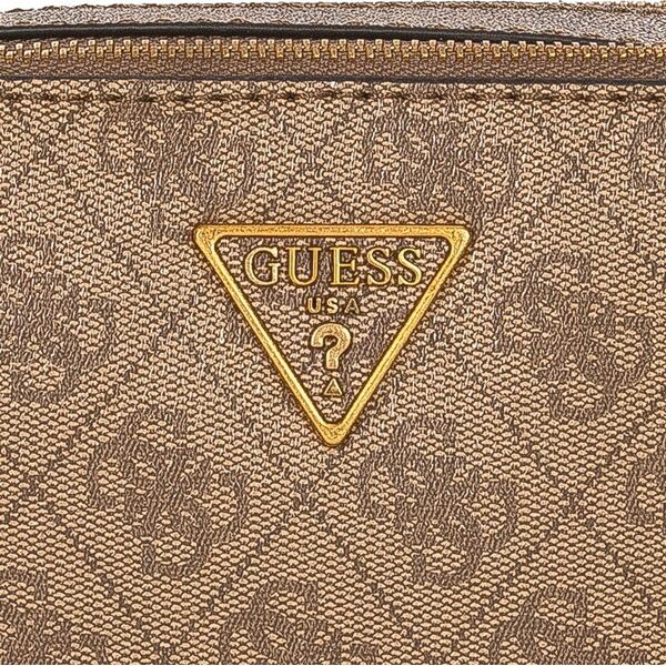 Guess, Dalma, Synthetic Leather, Camera Bag, Textile Crossbody Bag, Bronze, BW7425 VIN35, 20.32 x 7.62 x 13.97 cm, For Women For Women