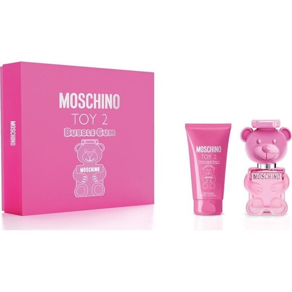 SET MOSCHINO Toy 2 Bubble Gum EDT spray 30ml + BODY LOTION 50ml