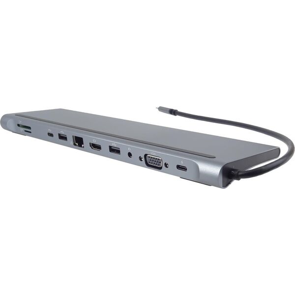 PremiumCord MST Dokovací stanice USB-C Full Size vhodná pod notebook