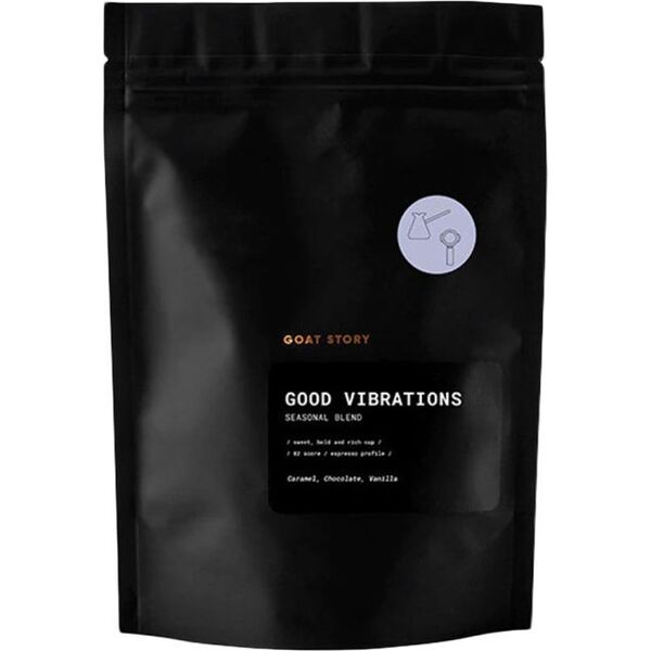 Specialty coffee beans Goat Story Good Vibrations Seasonal Blend, 250 g
