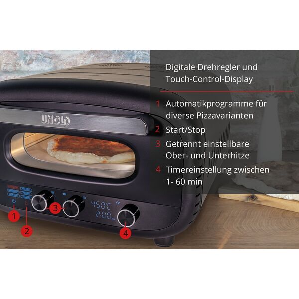 Unold 68805 Don Alfredo Pizzaofen