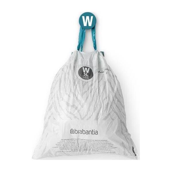 Brabantia Worki na śmieci PerfectFit rozmiar W 5L 40szt 137846