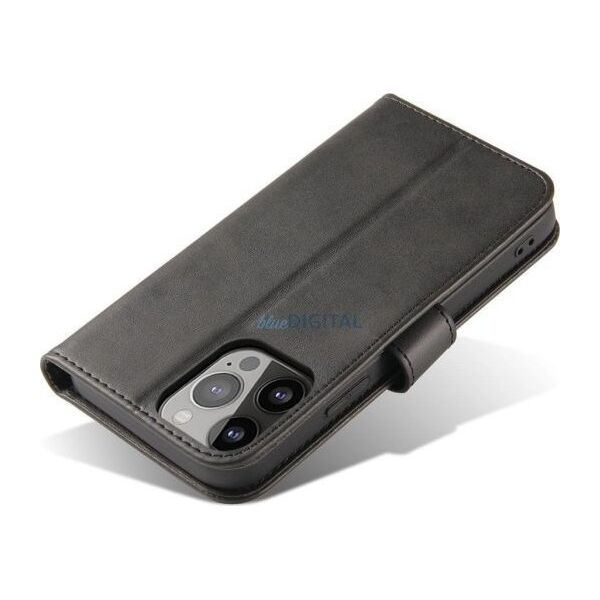 Hurtel Etui Magnet Case do Samsung A55 z klapką i portfelem - czarne