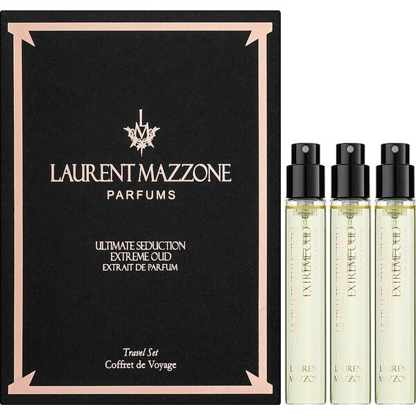 Histoires de Parfums Set Trio, Laurent Mazzone, Ultimate Seduction Oud, Extrait De Parfum, Unisex, 3 pcs, 15 ml *Miniature Unisex