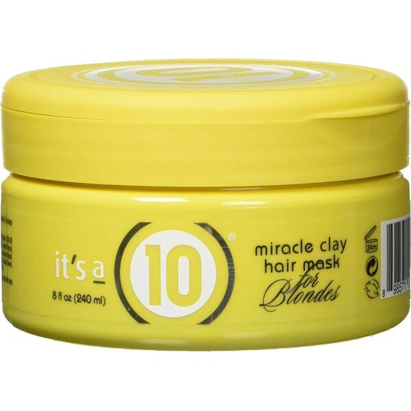 Subrina Professional It's a 10, Miracle, Hair Treatment μάσκα αργίλου, για προστασία & σταθερότητα, 240 ml για γυναίκες 14040608 898571001355
