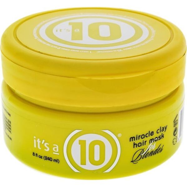 Subrina Professional It's a 10, Miracle, Hair Treatment μάσκα αργίλου, για προστασία & σταθερότητα, 240 ml για γυναίκες 14040608 898571001355