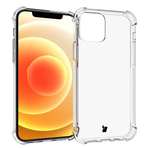 Bizon Case Clear Pack case + 2x screen glass + lens glass Apple iPhone 13 clear
