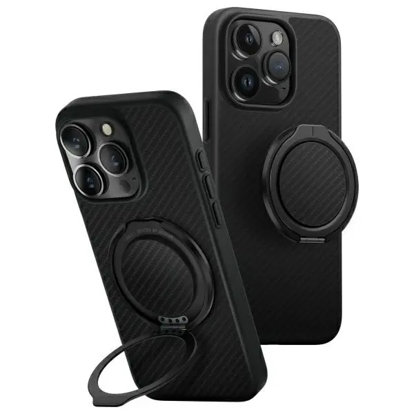 UNIQ Keva Air iPhone 16 Pro Max 6.9" Magclick Charging case black/carbon black