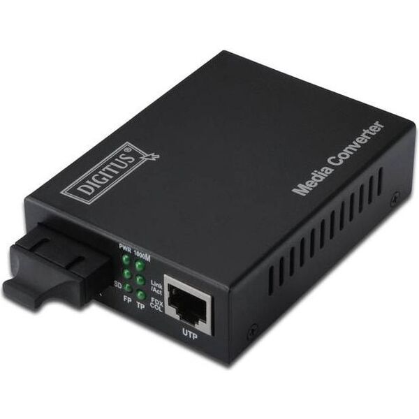 Konwerter światłowodowy Digitus DN-82120-1
