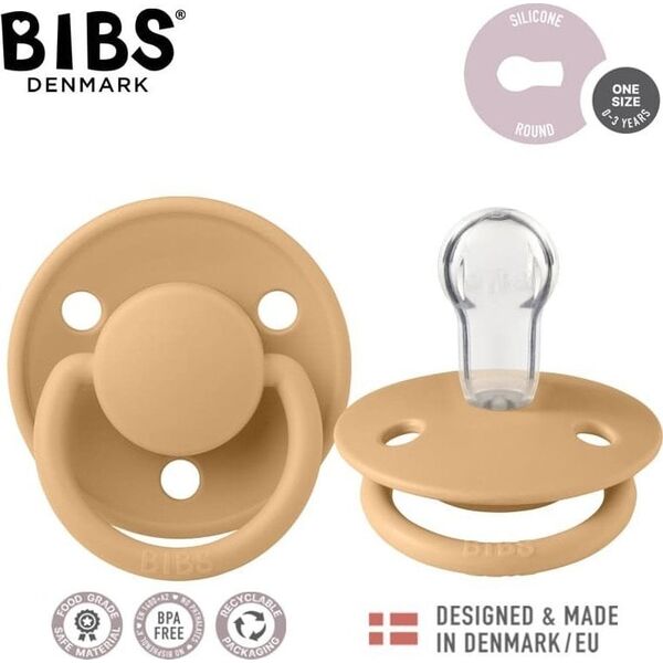 Σαλιάρες BIBS DE LUX DESERT SAND ONE SIZE πιπίλα σιλικόνης 10572819 5713795230754