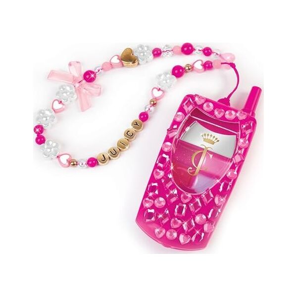 Κάντε το αληθινό ΚΑΝΤΕ ΤΟ ΠΡΑΓΜΑΤΙΚΟ Juicy Couture Dial Up the Style Lip Gloss Phone and DIY Lanyard 13764298 695929044732