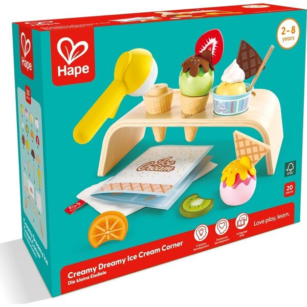 Hape HAPE žaislinis rinkinys “Ledai”, E3217A 13784760 6943478046887