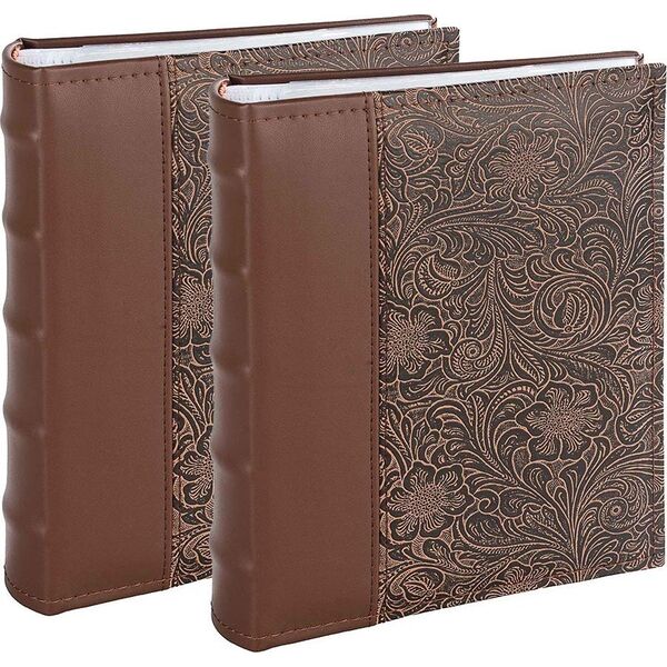 Victoria Collection Album B 10x15/200M Flower-4, καφέ 2τμχ 13991636 4741326102400
