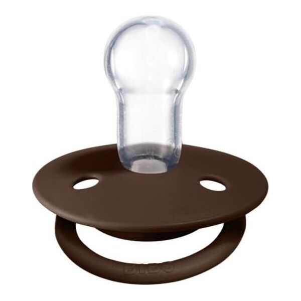 Σαλιάρες BIBS DE LUX MOCHA ONE SIZE Πιπίλα σιλικόνης 9243160 5713795194643