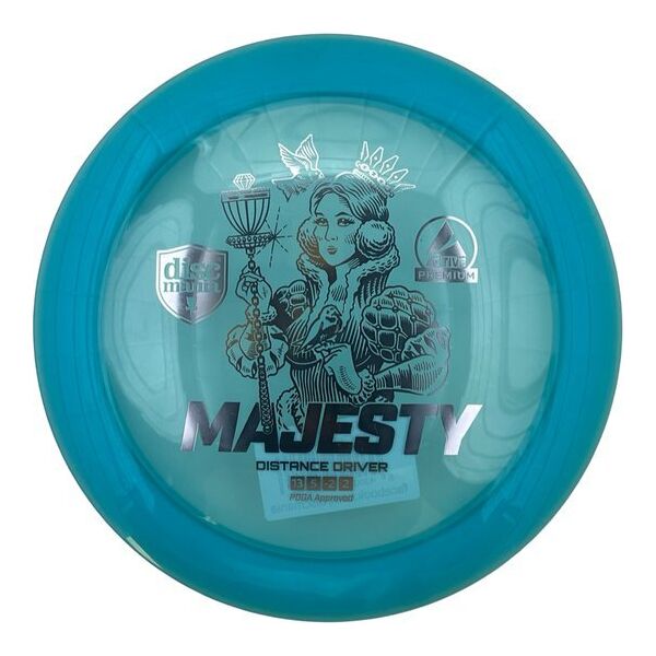 Discmania Blue Diskgolfo diskas Distance Driver MAJESTY Active Premium Mėlyna 13412843 6430074952686