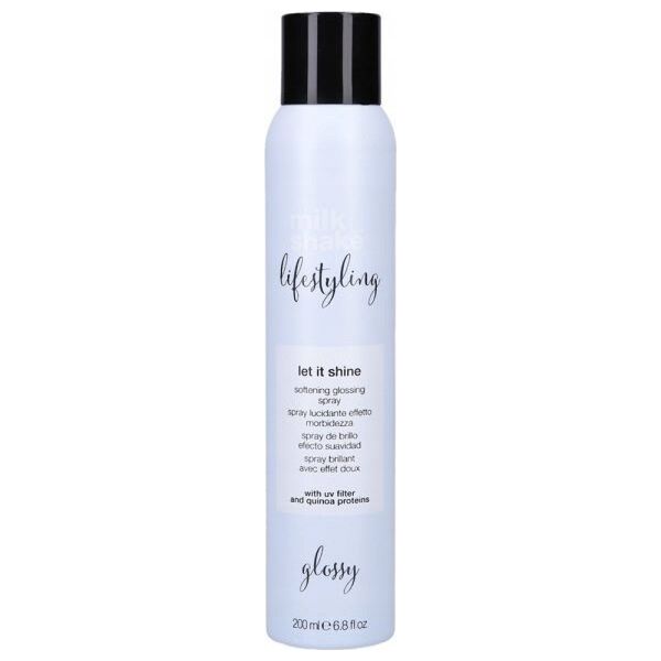 Milk Shake Milk Shake, Lifestyling Let It Shine, Milk Proteins, Hair Spray, For Shine & Softness, 200 ml For Women