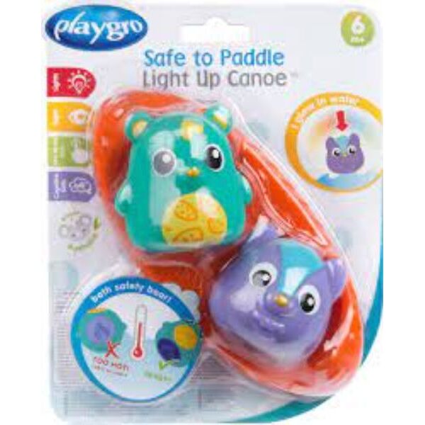 Playgro PLAYGRO παιχνίδι Safe to Paddle Light up Canoe, 4087630 13477957 9321104876300