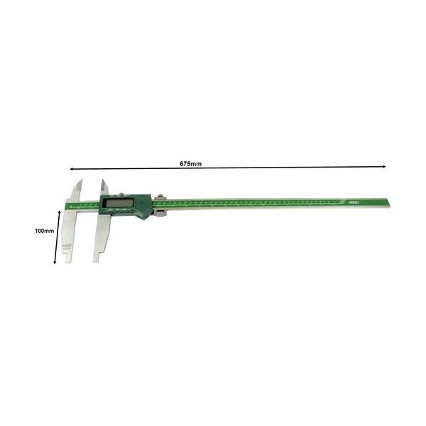 Insize CALIPER 500 ΨΗΦΙΑ.   20 3V/ABS/DATA JAWS 100 2-SIDE. 13483717 6928640301490