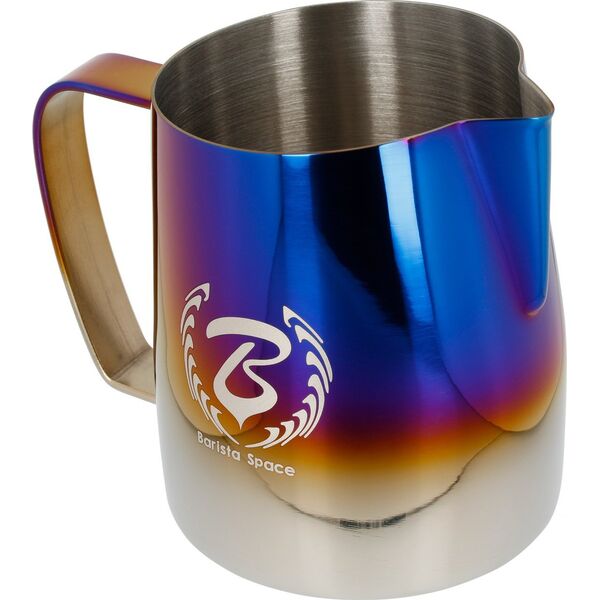 Barista Space Barista Space - Titanium Half Blue κανάτα γάλακτος 450ml 13573900 9313597759062