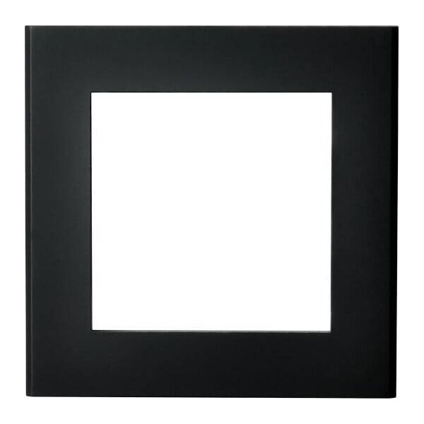 Ospel Ospel Sonata R-1RBS/33 μονό πλαίσιο για βρετανική υποδοχή, μαύρο μεταλλικό 13685010 5906729008301