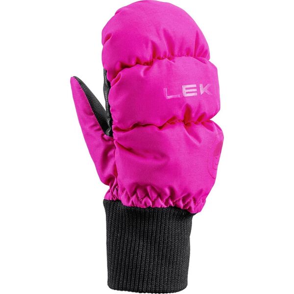 Leki LEKI GLOVES Little Eskimo Mitt Κοντό ροζ/μαύρο 3.0 13883510 4028173339297