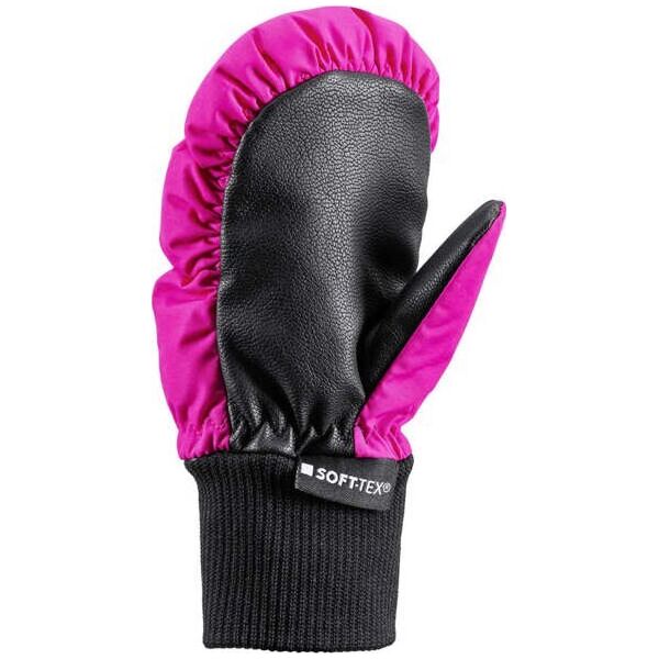 Leki LEKI GLOVES Little Eskimo Mitt Κοντό ροζ/μαύρο 3.0 13883510 4028173339297