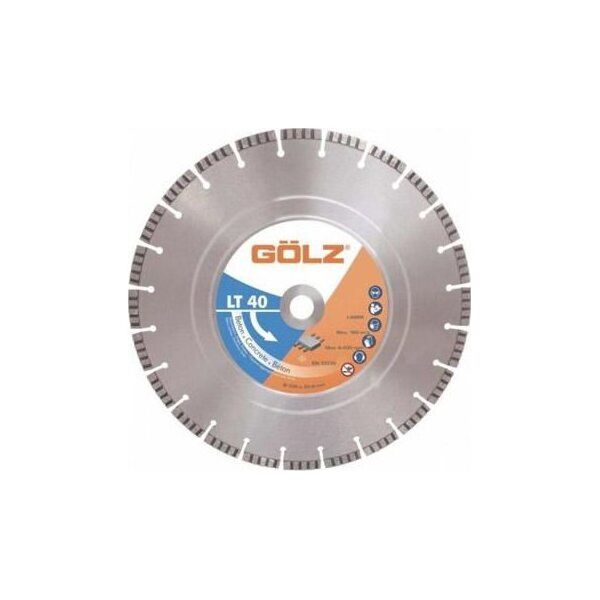 Δίσκος Sourcing Diamond για σκυρόδεμα GOLZ LT40 350x25,4mm 13494193 4026189108401