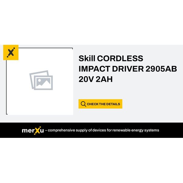 Skil CORDLESS IMPACT DRIVER 2905AB 20V 2AH 13517431 8719643006257