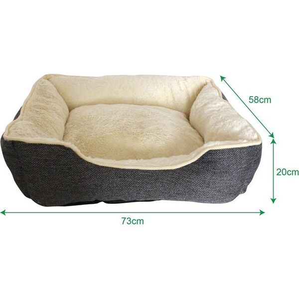 Sourcing ΚΡΕΒΑΤΙ PET ΓΚΡΙ HOPPY 73X58X20CM 13531711 4772013413929