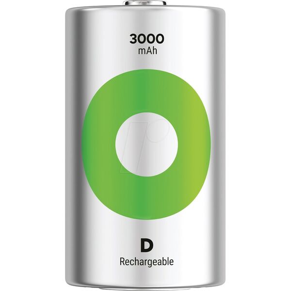 GP 1x2 GP ReCyko NiMH Akkus D Mono 3000 mAH, έτοιμο για χρήση 13671766 4891199223143