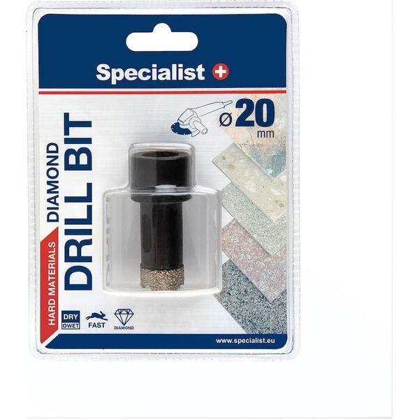 Specialist+ SPECIALIST+ τρυπάνι διαμαντιών D20 M14 13765140 4773005940201