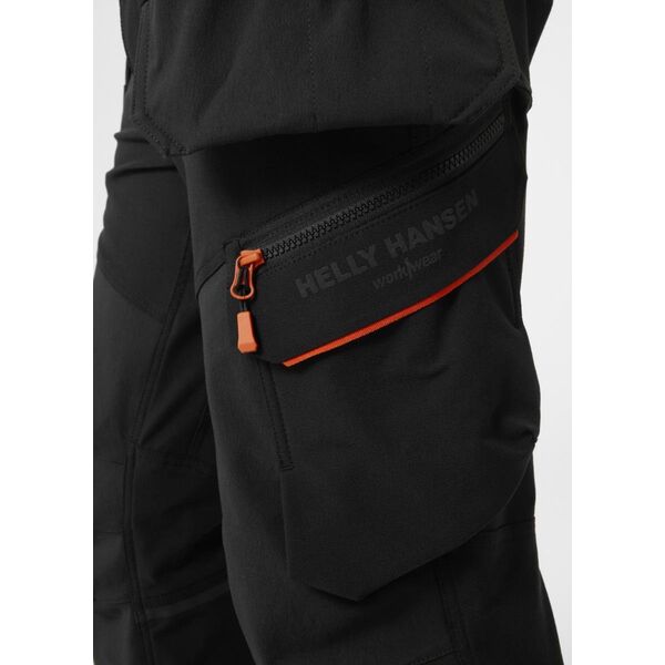 Παντελόνι Helly Hansen HELLY HANSEN Kensington Construction, μαύρο C54 13767978 7040056761114