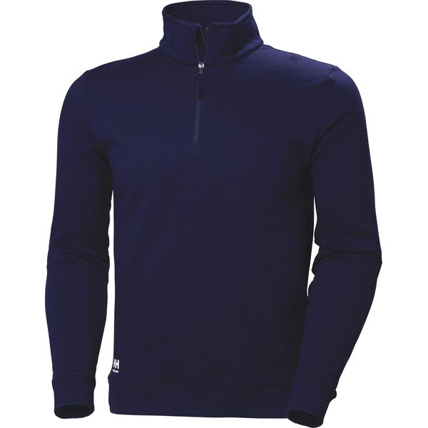 Πουλόβερ Helly Hansen HELLY HANSEN Μάντσεστερ φούτερ με φερμουάρ, μπλε 2XL 13768248 7040058562146