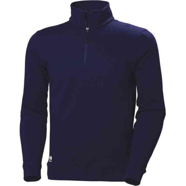 Πουλόβερ Helly Hansen HELLY HANSEN Μάντσεστερ φούτερ με φερμουάρ, μπλε 2XL 13768248 7040058562146